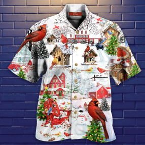 Hawaii Shirt Amazing Christmas Birds  Zx16623