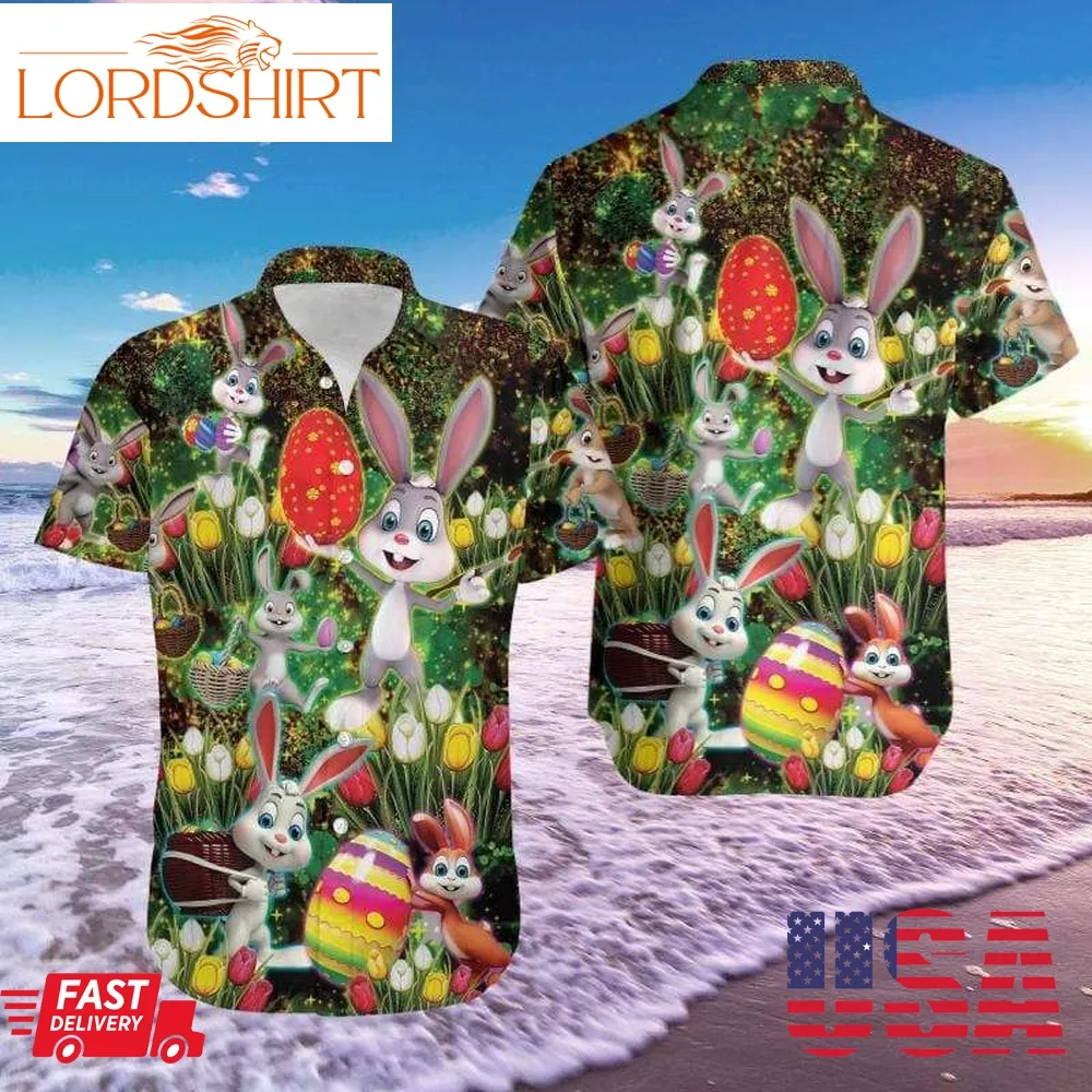 Hawaiian Aloha Shirts Youre Some Bunny Special Easter 2302V