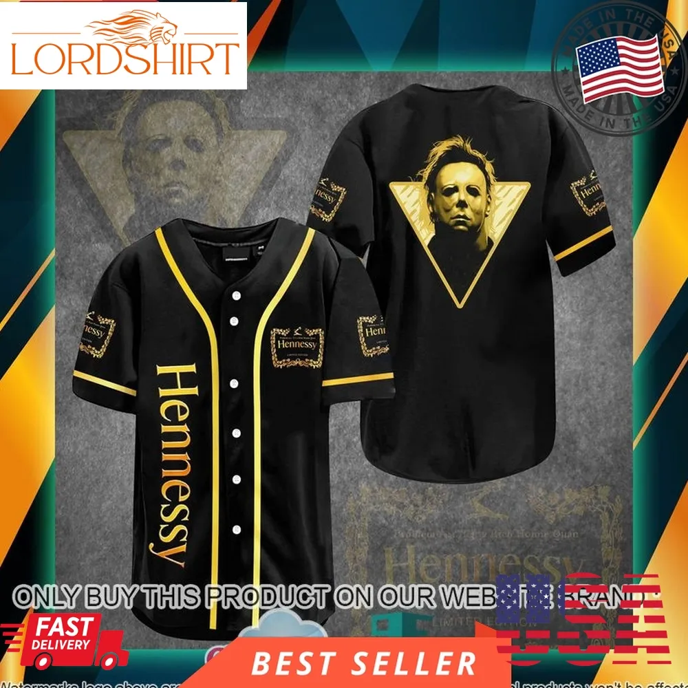 Hennessy Michael Myers Halloween Baseball Jersey