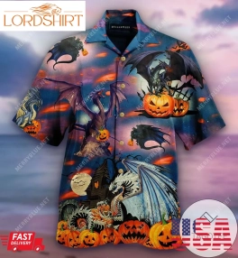 High Quality Halloween Treasure Guardians Unisex Authentic Hawaiian Shirt 2023