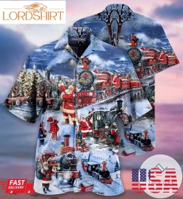 High Quality Train To Christmas Authentic Hawaiian Shirt 2023