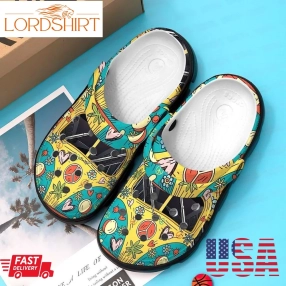 Hippie Car Crocs Shoes    Don Not Worry Be Happie Shoes Crocbland Clog Gifts For Boy Girl