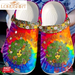 Hippie Clog Flower Child Crocs Crocband Clog