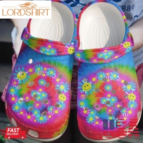 Hippie Clog Smiley Crocs Crocband Clog