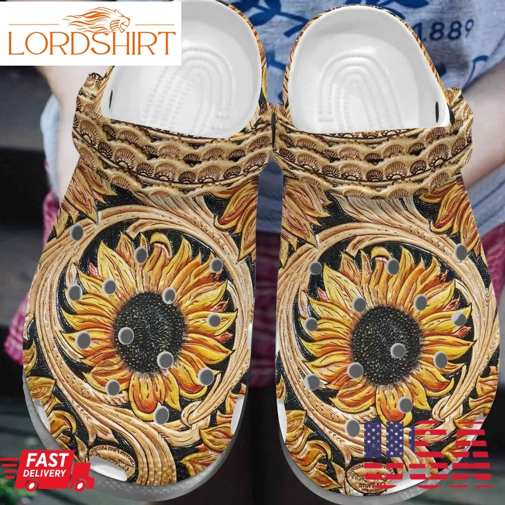 Hippie Personalized Clog Custom Crocs Comfortablefashion Style Comfortable For Women Men Kid Print 3D Sunny