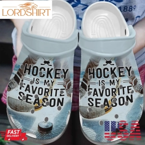 Hockey Clog My Favorite Season Crocs Crocband Clog