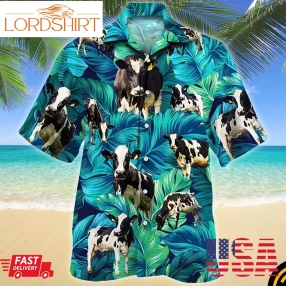 Holstein Friesian Catle Hawaiian Shirt