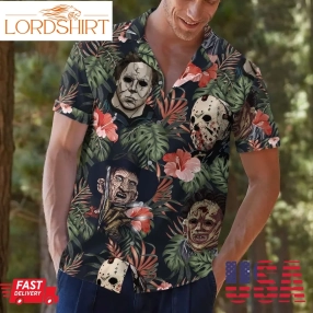 Horror Halloween Hawaiian 3D Hawaii Shirt