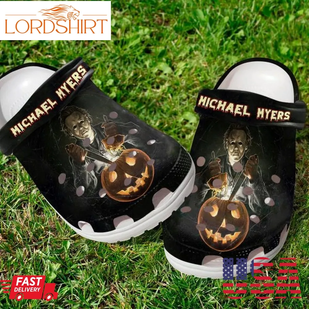 Horror Halloween Michael Myers Adults Kids Crocs Shoes Crocband Clog For Men Women Nd