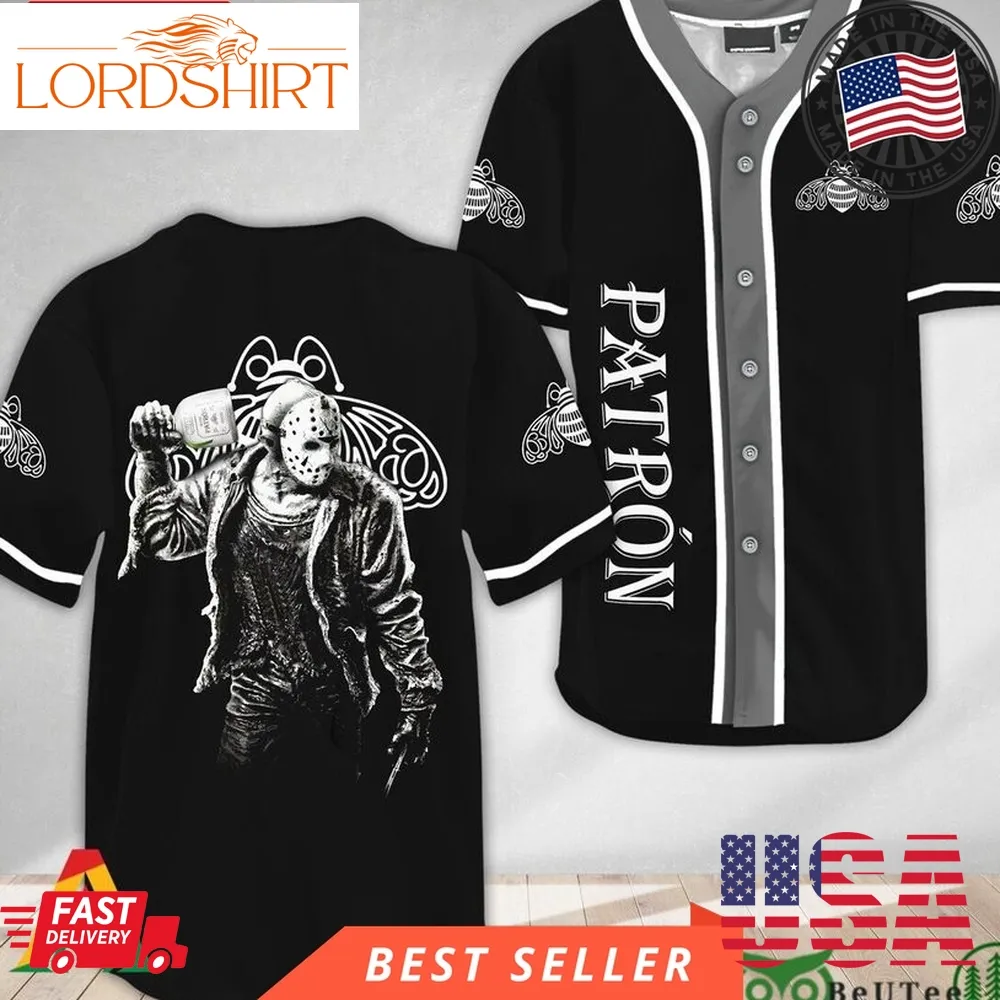 Horror Jason Voorhees The Patron Halloween Baseball Jersey