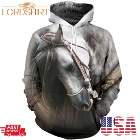 Horse Hoodie 3D Dt046 Custom