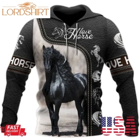 Horse Hoodie 3D Sp070 Custom