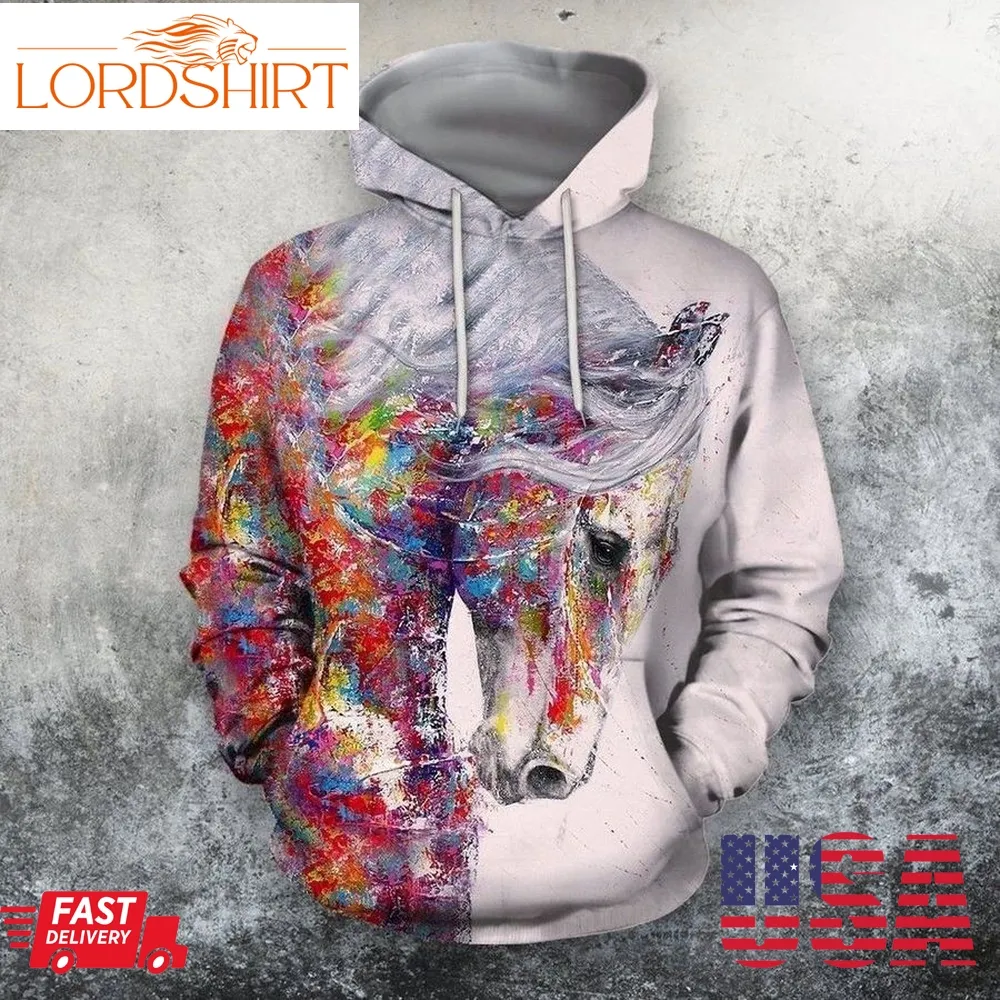 Horse Hoodie 3D Sp073 Custom