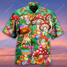 I Am A Fungi In Easter Hawaiian Shirt