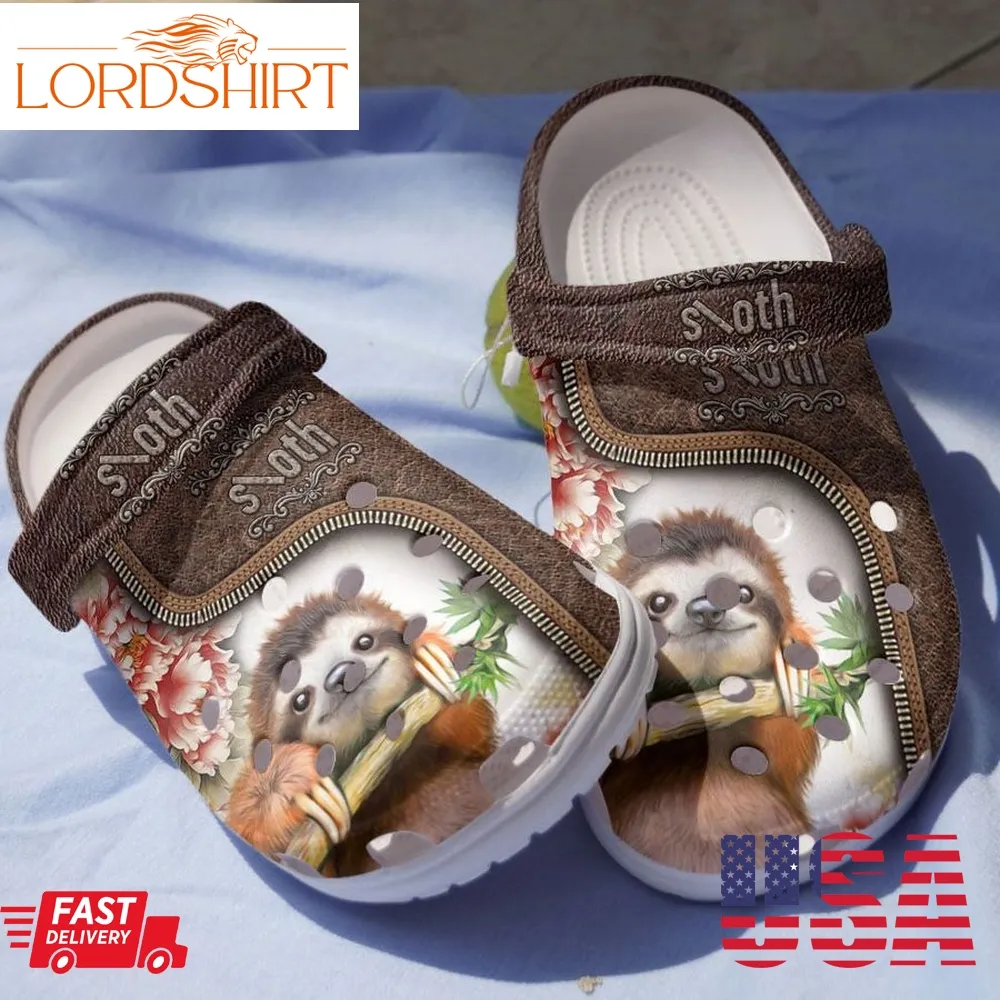 I Love Sloth Shoes Crocbland Clogs Crocs Birthday Gift For Male Female   Ilove Sl