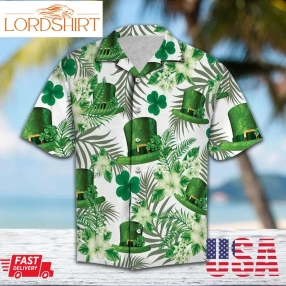 Ireland Green Hat Matching Friends Tropical Unisex Hawaii Shirts H