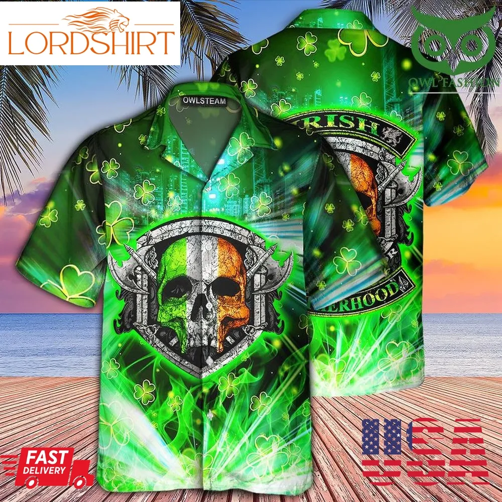 Irish Ride Honor Brotherhood Hawaiian Shirt