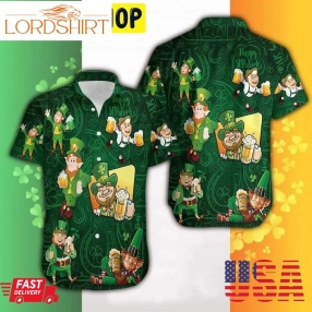 Irish Saint Patrick's Day Hawaiian Shirt 8359