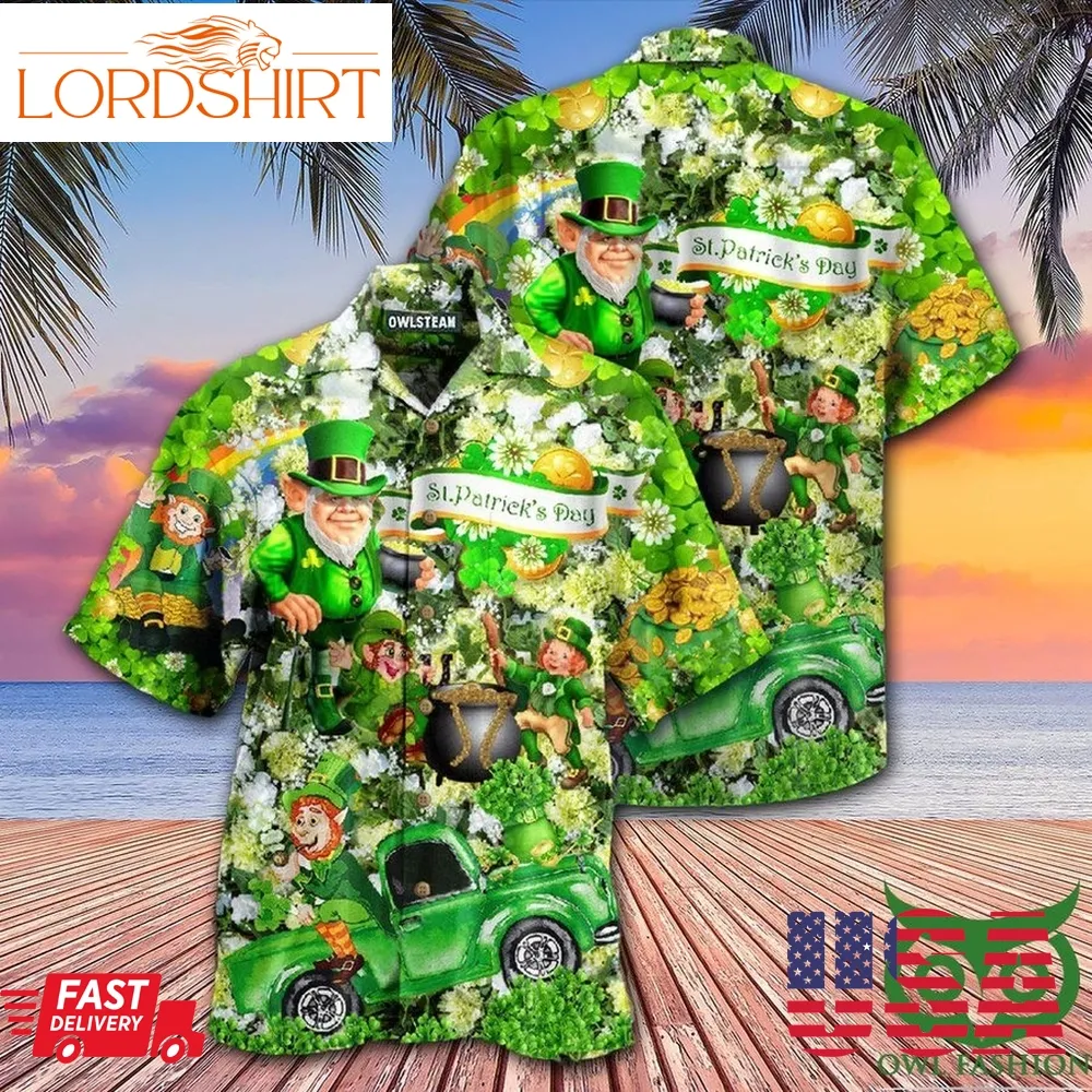 Irish Wish You A Happy Saint Patrick's Day Edition Hawaiian Shirt