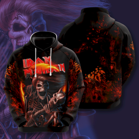 Iron Maiden Skull 3D Hoodie Full Print For Men Women Ipq3088