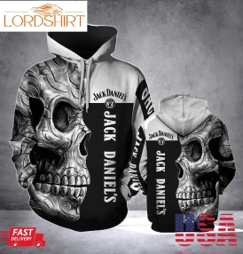 Jack Daniels Skull 3D Hoodie For Men For Women All Over Printed Hoodie