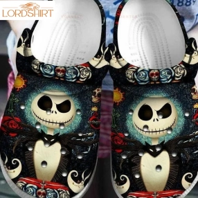 Jack Skellington Crocband Clog Unisex Fashion Style Crocs Halloweener