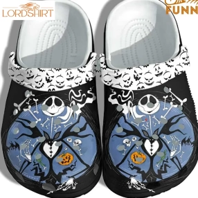 Jack Skellington Dark Crocs Halloweener