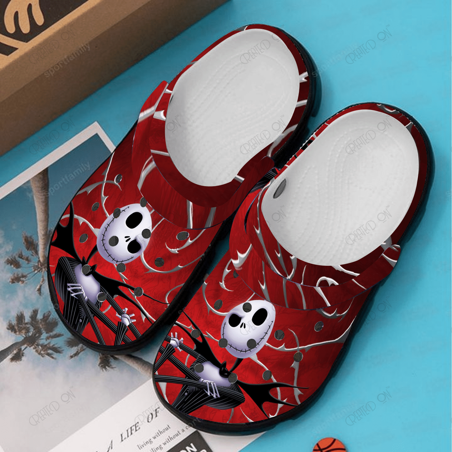 Jack Skellington Sally Crocs Shoes 2 Halloweener