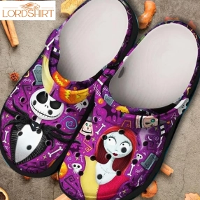 Jack Skellington Sally Shoes Clogs Christmas Gifts   Jack Nightmare Crocs Halloweener