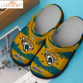 Jacksonville Jaguars Crocband Clog Halloweener