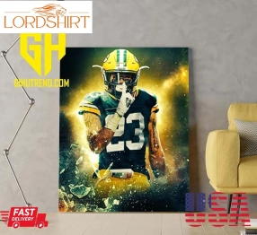 Jaire Alexander Green Bay Packers Nfl Poster Canvas