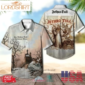 Jethro Tull Christmas Album Hawaiian Casual Shirt