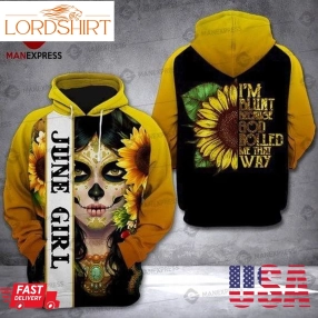 June Girl With Sunflower Men And Women 3D Full Printing Pullover Hoodi