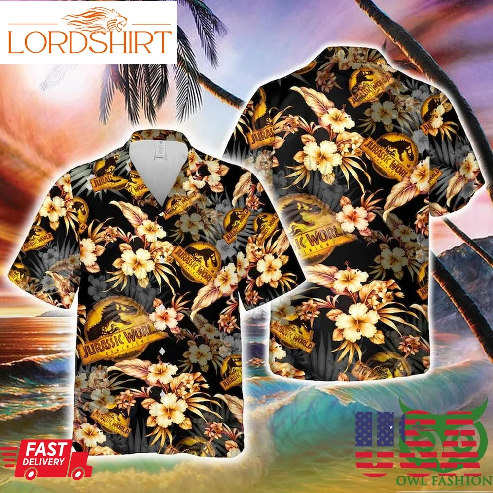 Jurassic World Movie Dominion Hawaiian Shirt