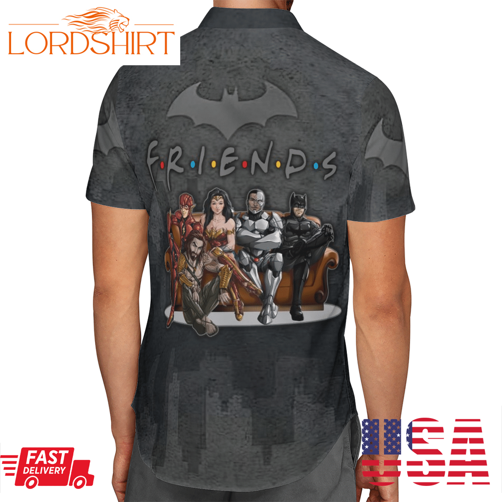 Justice League Friend Hawaiian Shirtpng