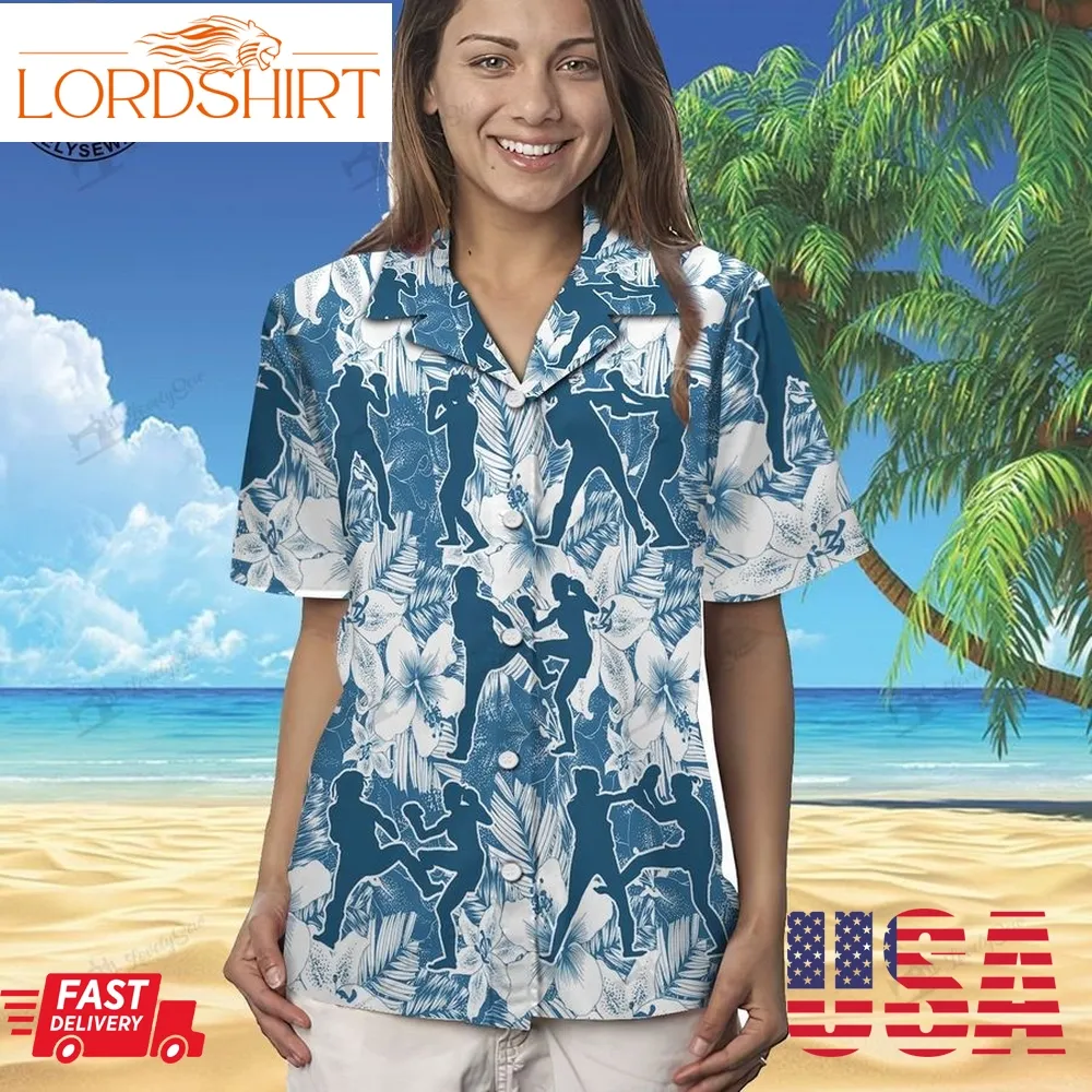 Kickboxing Women Hawaii Shirt And Shorts Lit21072303 Lio21072303