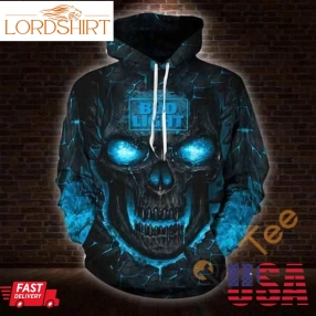 Lava Skull Bud Light Hoodie 3D