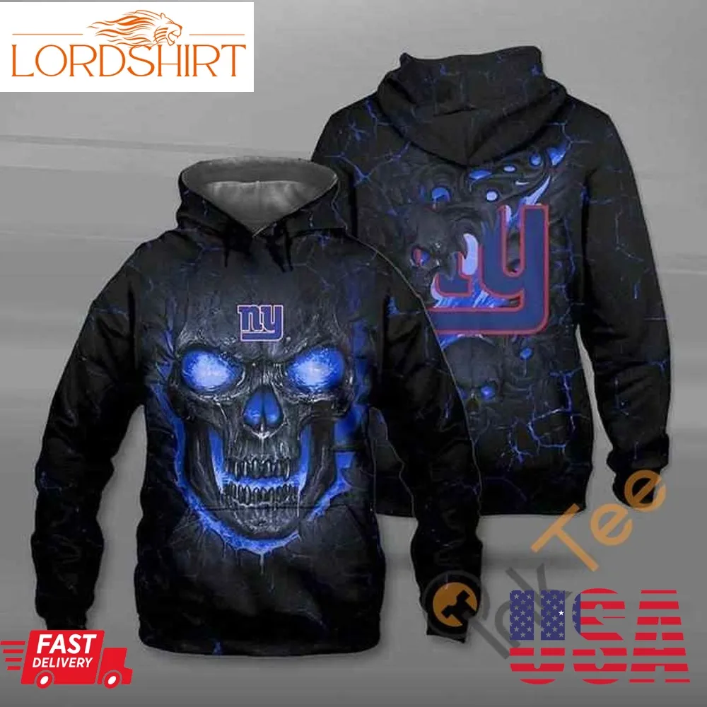 Lava Skull New York Giants Hoodie 3D