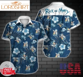 Lets Get Schwifty Rick And Morty Hawaiian Shirt