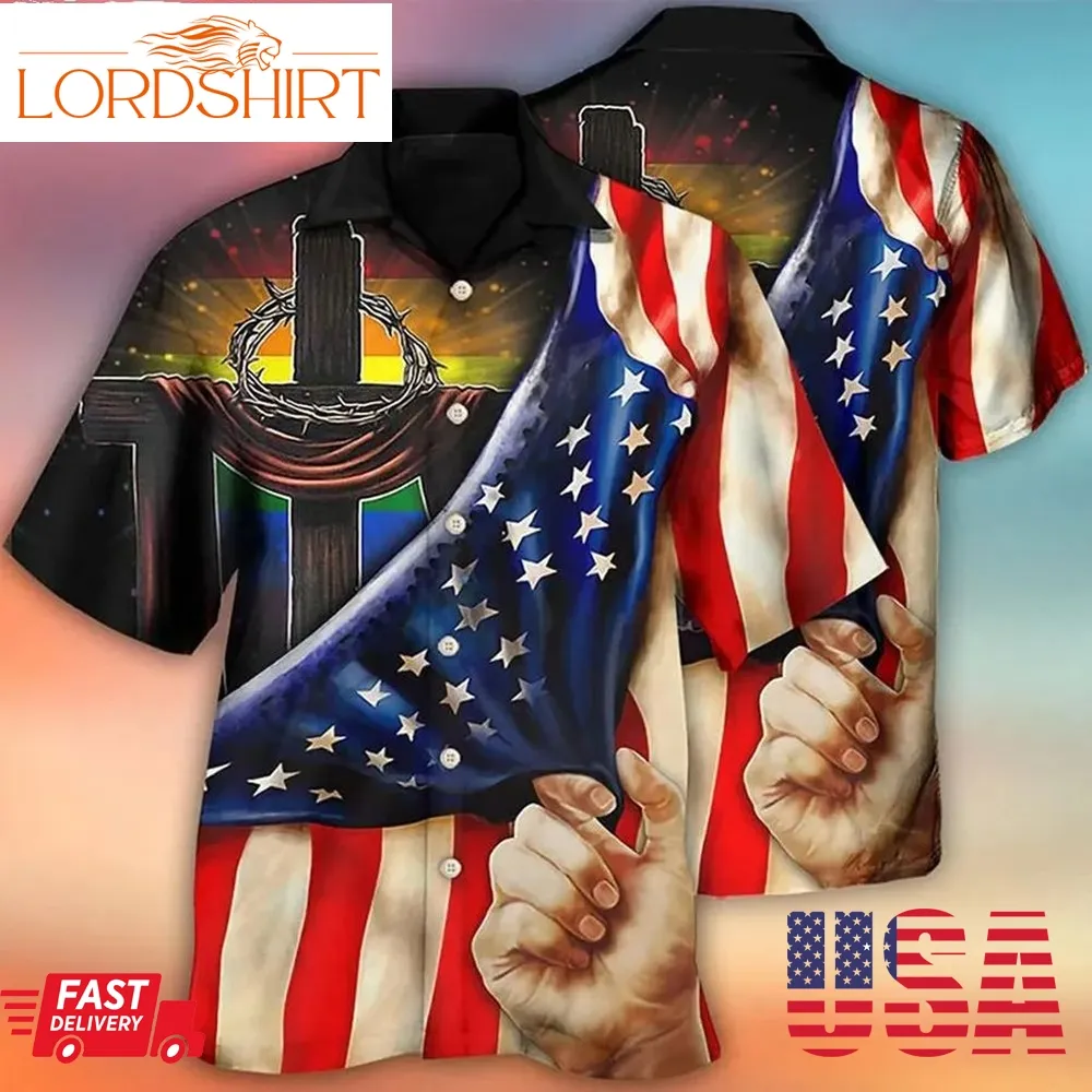 Lgbtq 4Th Of July Hawaiian Shirt Pride Month