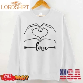 Love Heart Gifts For Women Men In Valentines Day T Shirt