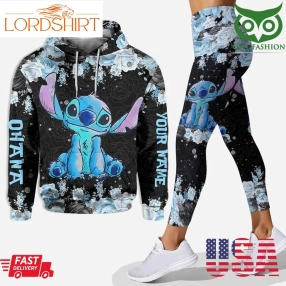 Love Ohana Means Family Stitch Personalized Hoodie And Leggings