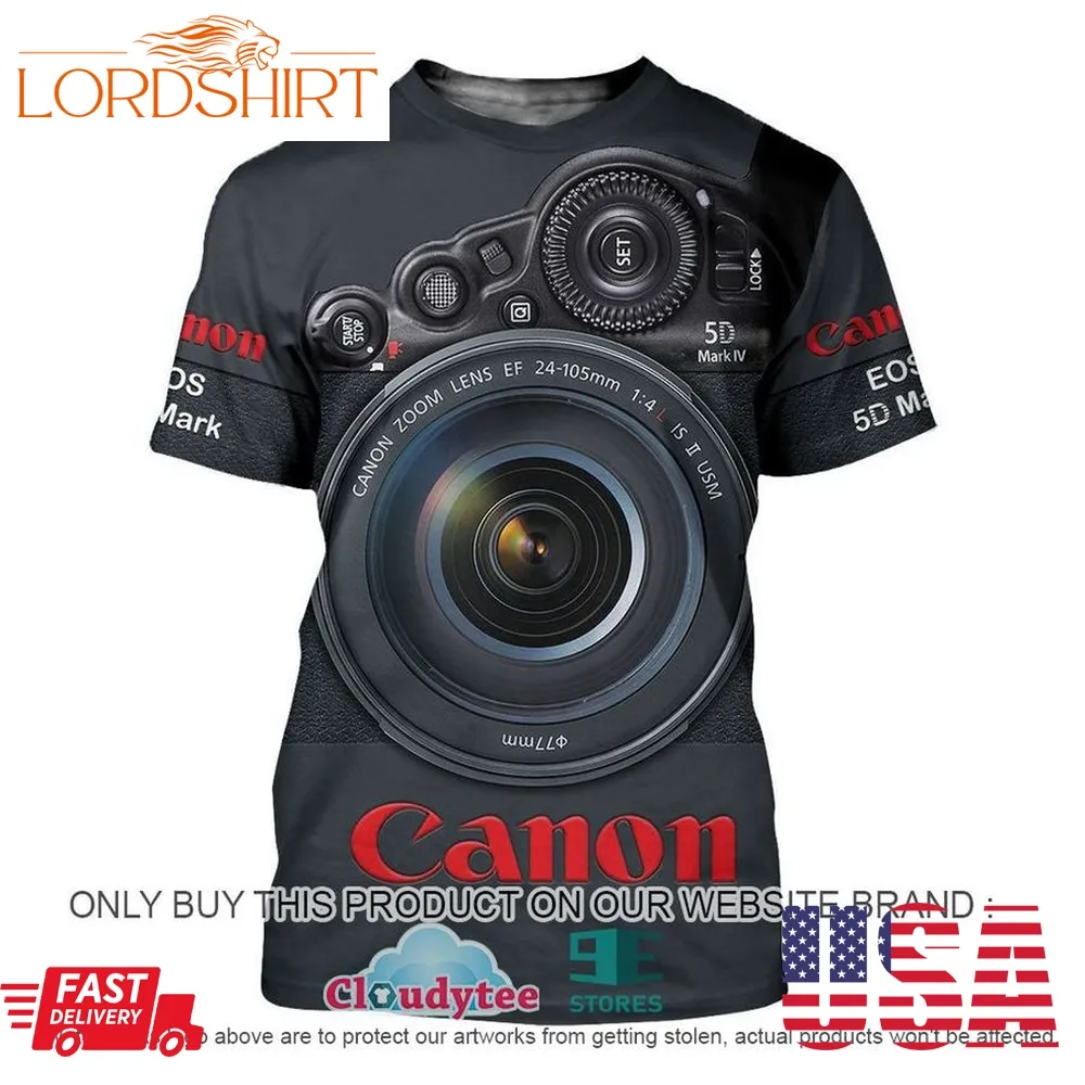 Love Photoraphy Canon 3D Hoodie, Shirt