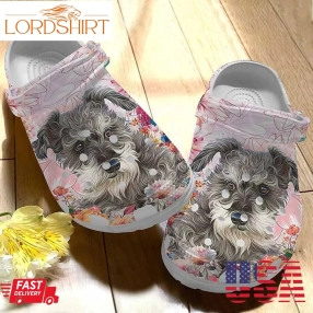 Lovely Schnauzer Clogs Crocs Shoes For Holiday Birthday   Lschnauzer247