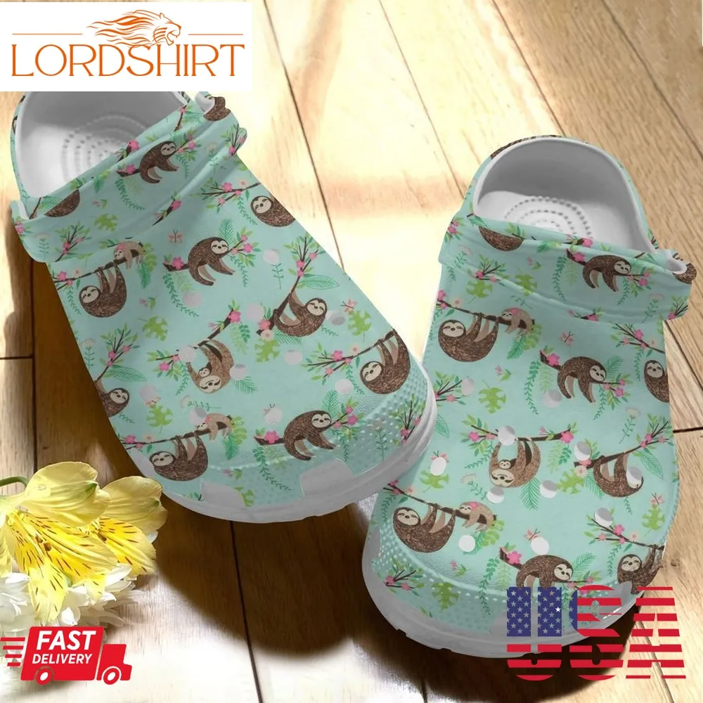 Lovely Sloth Sloths Shoes Crocbland Clogs Crocs Birthday Gift For Children   Lovely Sl