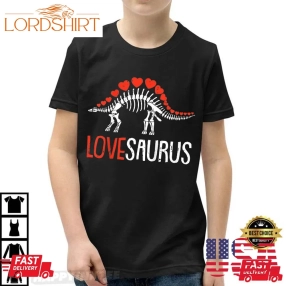 Lovesaurus Valentines Day Cute Dinosaur Heart Love T Shirt