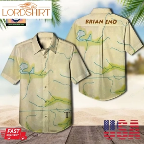 Low Price Brian Eno Ambient 1 Music For Airports Album Hawaiian Shirt