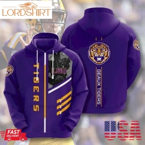 Lsu Tigers Ncaa Fan Fishing 3D Hoodie For Men For Women