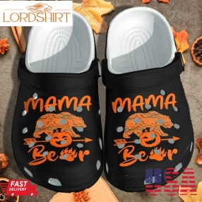 Mama Bear Halloween Shoes Clog   Happy Halloween Crocs Crocband Clog Birthday Gift For Man Women