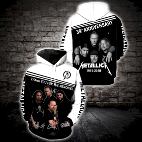 Metallica 39Th Anniversary Full Print Ipq3115 Hoodie Zipper Men Women